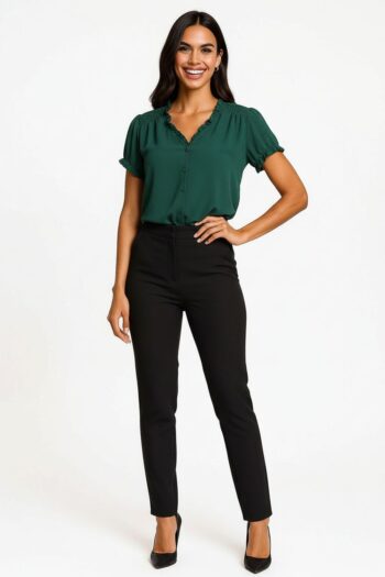 BLUSA CON DETALLE EN HOMBROS