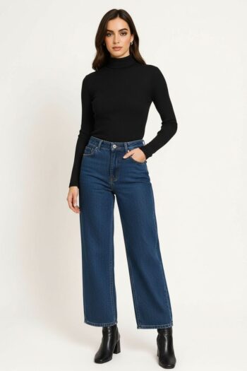 PLAYERA CUELLO RUSO AJUSTADA