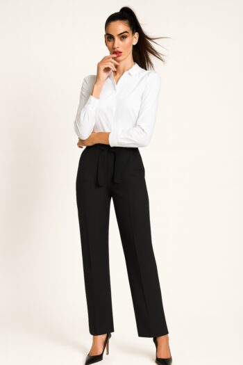 PANTALON CON CINTA Y BOLSAS