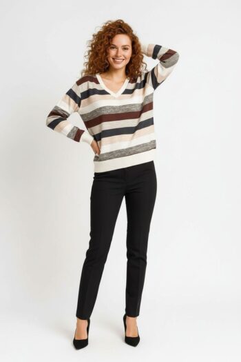 PLAYERA CON CUELLO EN V