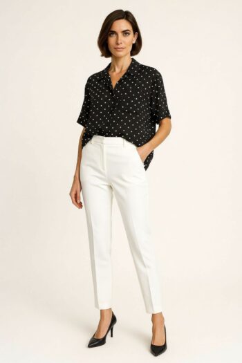 BLUSA CON BOLSILLO FRONTAL