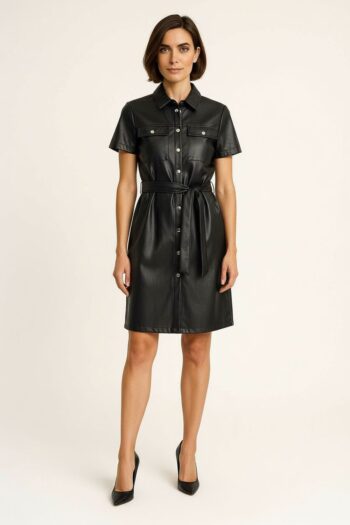 VESTIDO CAMISERO PVC