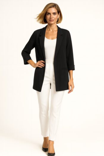 SACO LARGO CON BOLSAS