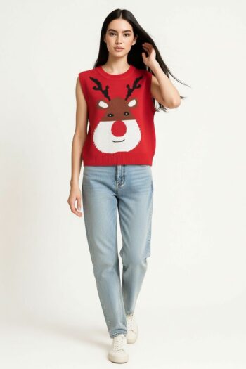 CHALECO RENOS NAVIDEÑOS