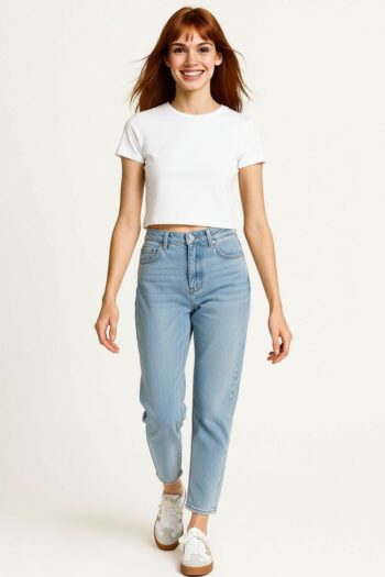 PLAYERA CORTA BÁSICA DE ALGODÓN