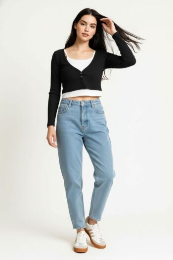 PLAYERA DOBLE RIB AJUSTADA