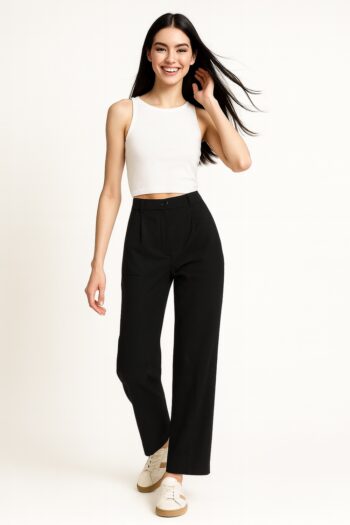 PANTALÓN PAÑO CON BOLSAS