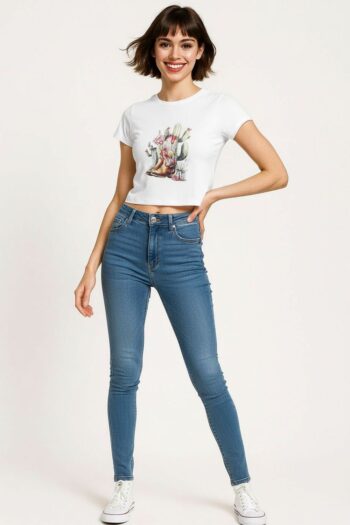 PLAYERA ESTAMPADA CON DISEÑO ARTE URBANO