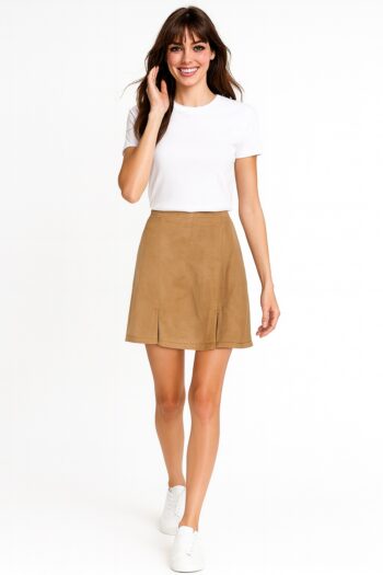 FALDA PANILLA CON ABERTURAS