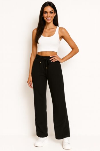 PANTALÓN AMPLIO CINTURA ELÁSTICA