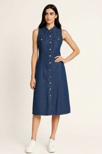 VESTIDO CAMISERO DENIM