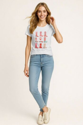 PLAYERA BOTAS ICONICAS