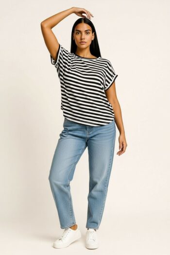 PLAYERA RAYAS BÁSICA