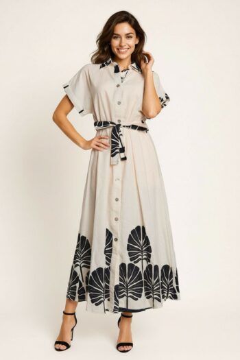 VESTIDO CAMISERO MIDI