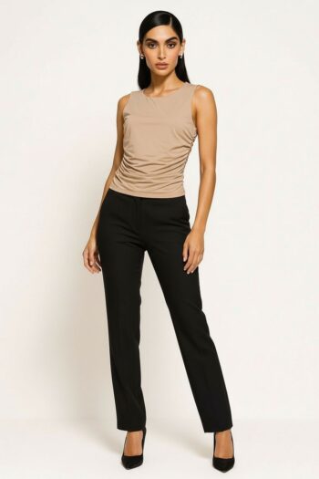 PLAYERA DRAPEADA LISA