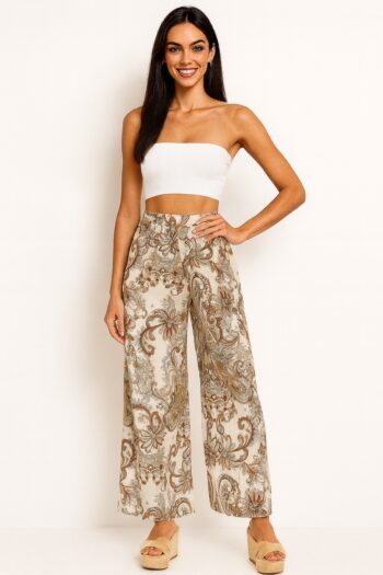 PANTALÓN ESTILO ELEGANTE BOHEMIO
