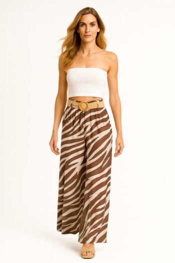 PANTALÓN ANCHO CINTURÓN