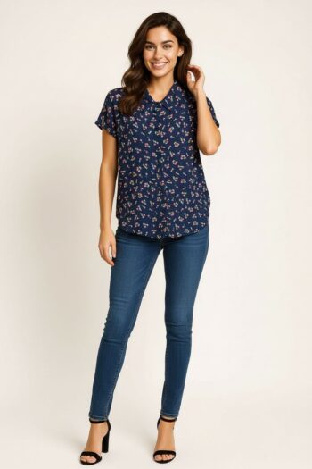 BLUSA CAMISERA CLÁSICA