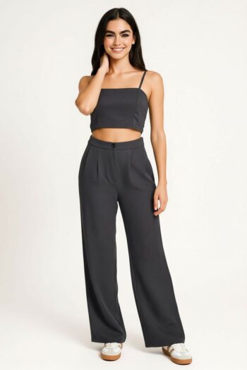 CONJUNTO TOP PANTALON ELEGANTE