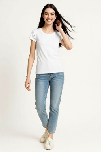 PLAYERA BÁSICA CUELLO DETALLE