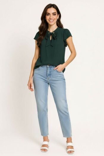 BLUSA CORBATA ELEGANTE