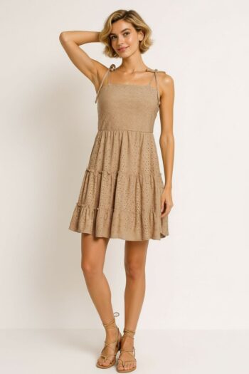 VESTIDO CORTO TIRANTES