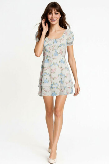 VESTIDO CAMPESINO CORTO