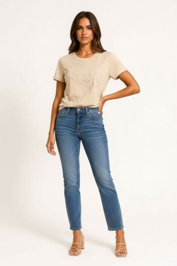 PLAYERA BORDADO CONTORNO