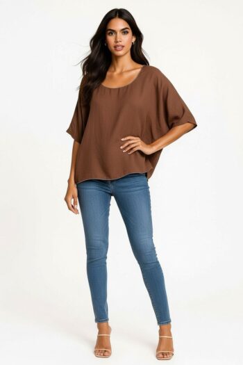 BLUSA CUELLO AMPLIO
