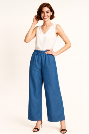 PANTALÓN AMPLIO PRETINA