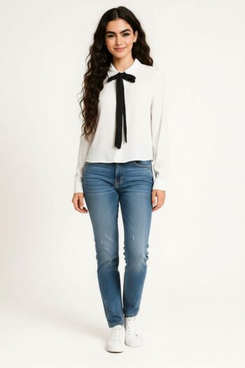 BLUSA CORBATA ELEGANTE