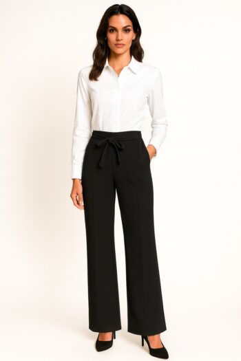 PANTALÓN AMPLIO LAZO CINTURA