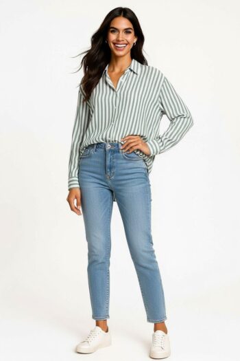 BLUSA CAMISERA RAYAS