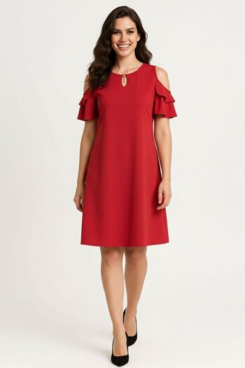 VESTIDO HOMBRO DESCUBIERTO