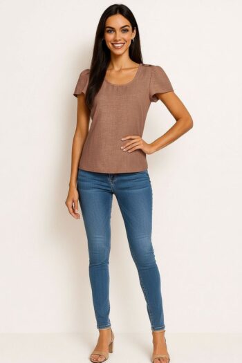 BLUSA BOTONES CLÁSICA