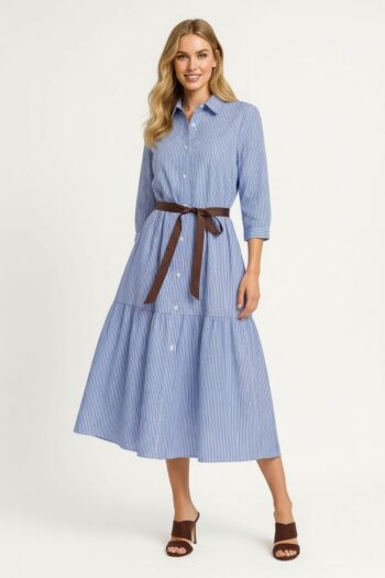 VESTIDO CAMISERO MIDI