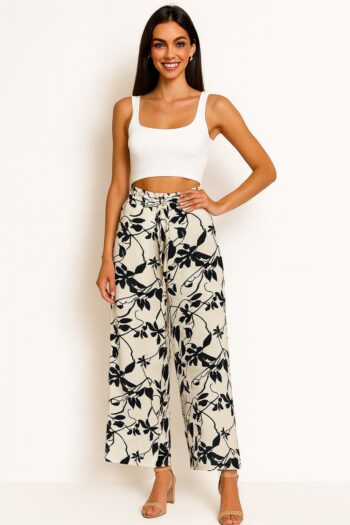 PANTALÓN CAPRI AMPLIO FLUIDO