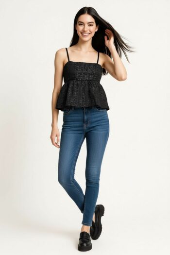 BLUSA TIRANTES CORTE AMPLIO