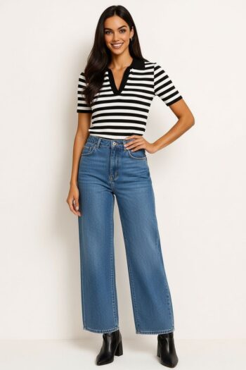 PLAYERA RAYAS CUELLO