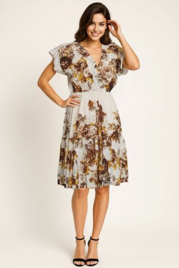 VESTIDO ESCOTE CRUZADO