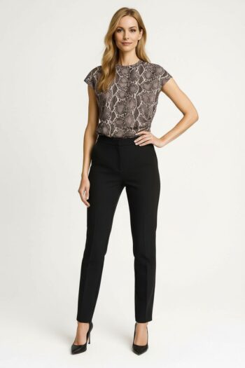 PLAYERA AJUSTADA DISEÑO ANIMAL