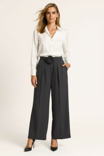 PANTALÓN LAZO DECORATIVO