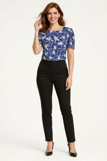 PLAYERA CUELLO REDONDO CREPÓN