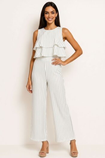 CONJUNTO PANTALÓN Y TOP RAYAS