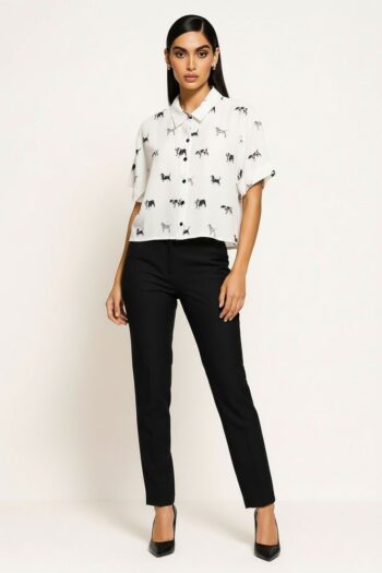 BLUSA CUELLO CAMISERO BOTONES