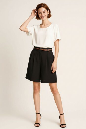 BERMUDA AMPLIA PINZAS