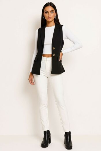 CHALECO SASTRE SOLAPA CLÁSICO