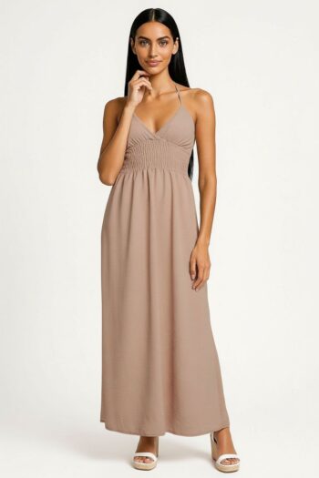 VESTIDO LARGO TIRANTES AJUSTABLES