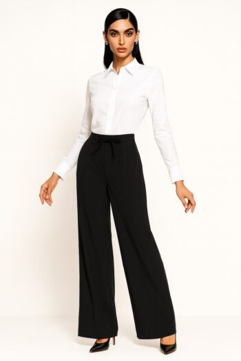 PANTALÓN AMPLIO RESORTE CINTURA