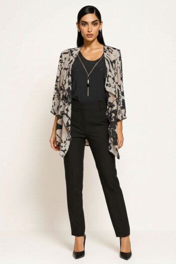 BLUSA TWIN SET FLUIDO